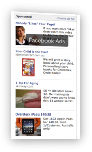 Facebook ads example