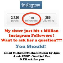 1 Million Followers on Instagram!